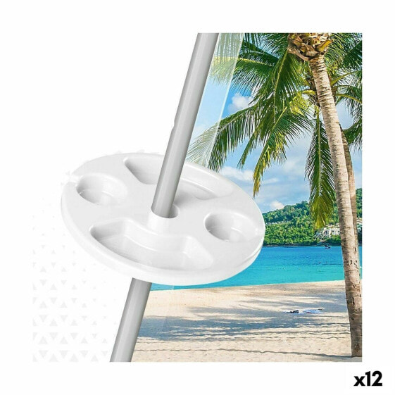 Стол Aktive Пляжный зонт 29,5 x 8 x 29,5 cm полипропилен (12 штук)