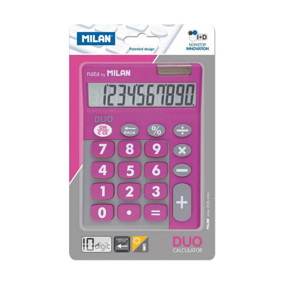 Калькулятор для детей MILAN Белый Розовый 14,5 x 10,6 x 2,1 см