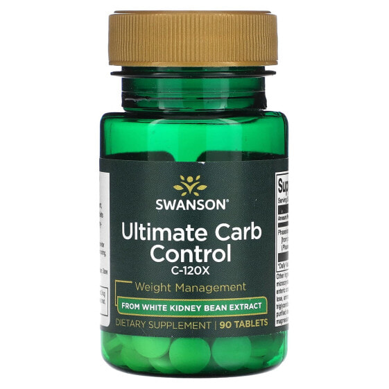 Витаминный комплекс Swanson Ultimate Carb Control C-120X, 90 таблеток