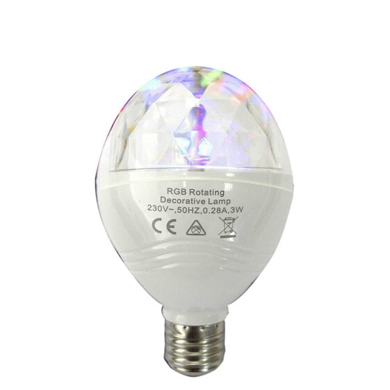 Светодиодная лампочка EDM 3 W E27 8 x 13 cm