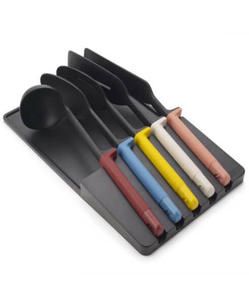 Elevate Utensils Store 5-Piece Utensil Set with in-Drawer Storage Tray