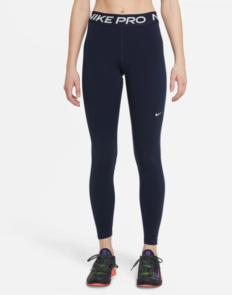 Nike Training Pro 365 leggings in navy