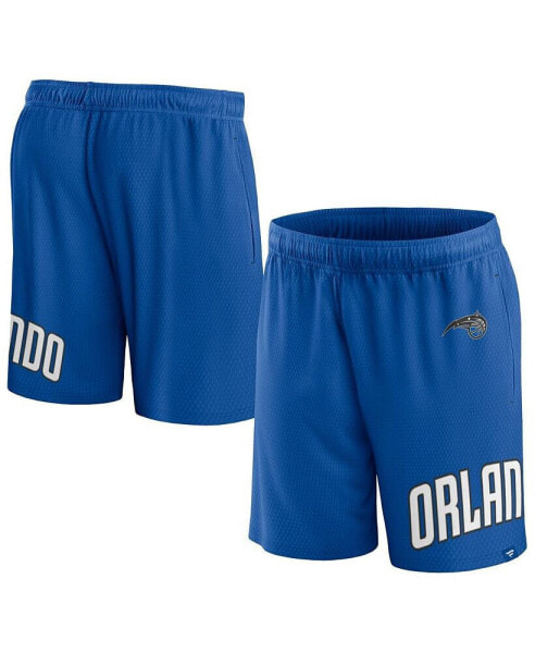 Men's Blue Orlando Magic Free Throw Mesh Shorts