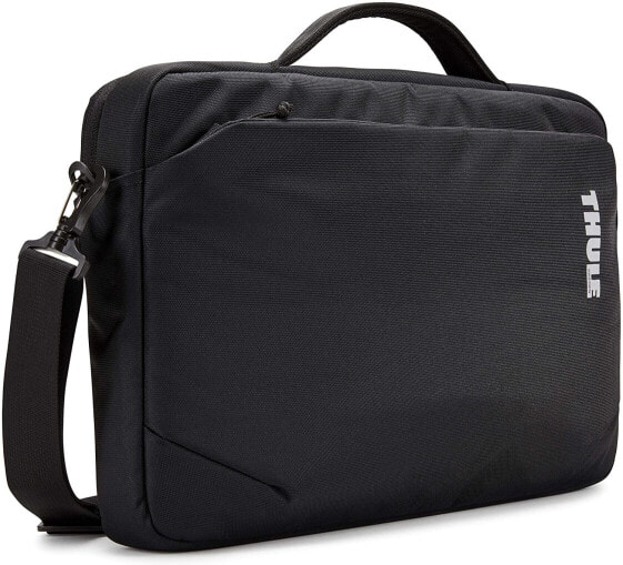 Сумка для ноутбука черная текстильная Thule Subterra MacBook Attache TSA315B 3204085 15"