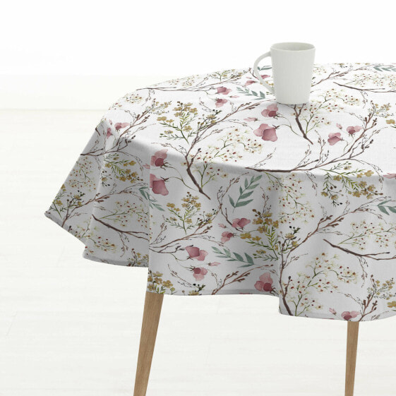 Stain-proof tablecloth Belum 0120-342 Multicolour Ø 180 cm Flowers