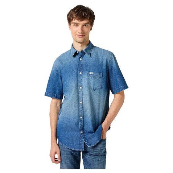 WRANGLER 112350183 1 Pkt short sleeve shirt