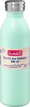 Flasche aus Edelstahl 600ml mint, 1 St