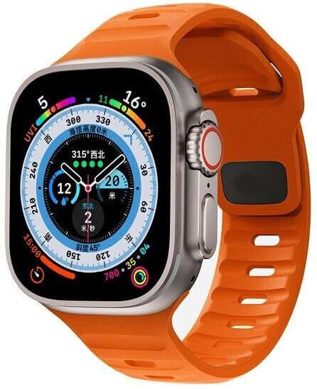 Ремешок 4wrist Silicone Apple Watch Orange
