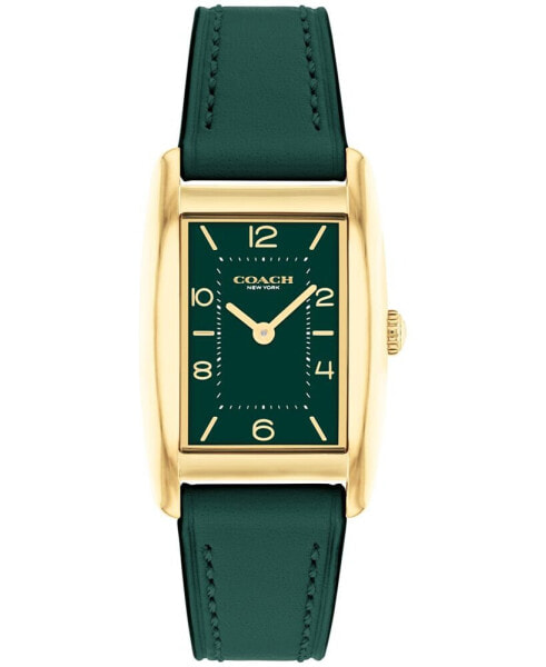 Наручные часы Coach женские Resse из зеленой кожи 24 мм