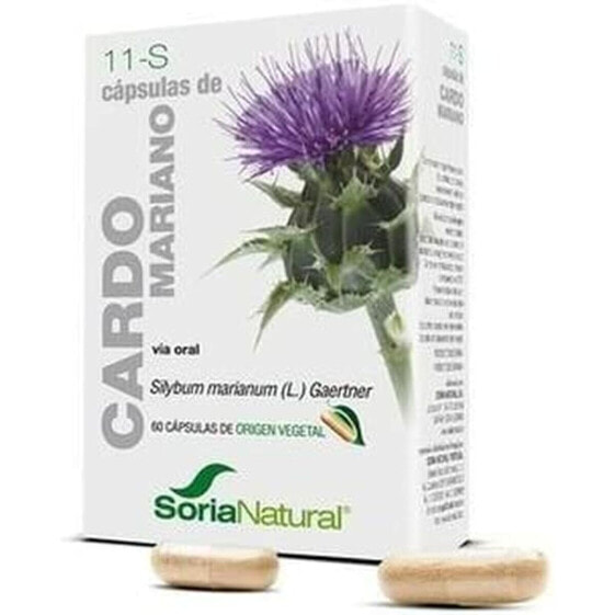 Расторопша пятнистая (Silybum marianum) Soria Natural Расторопша пятнистая 30 штук