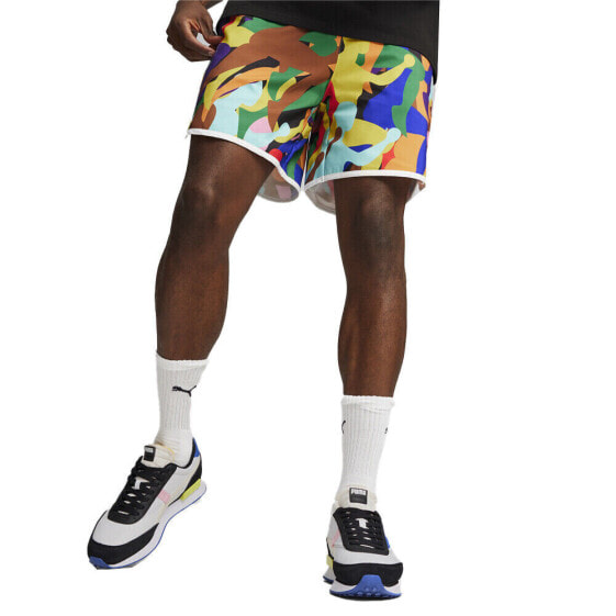 Puma Classics Love Marathon 6 Inch Shorts Mens Size XS Casual Athletic Bottoms