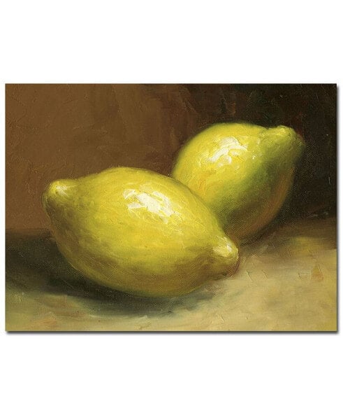 'Lemons' Canvas Art - 24" x 18"