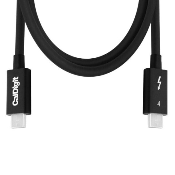 CalDigit Thunderbolt 4 USB 4 Cable 0.8m TB4-P08B-540 - Cable - Digital