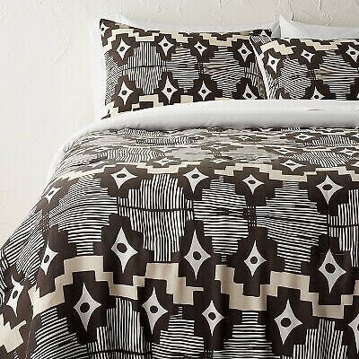 3pc King Day in Day Out Printed Comforter and Sham Set Dark Gray - Opalhouse