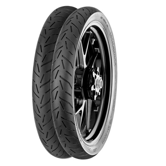 Покрышка задняя для мотоцикла CONTINENTAL ContiStreet 52P TL 3.00x18 X-Ply