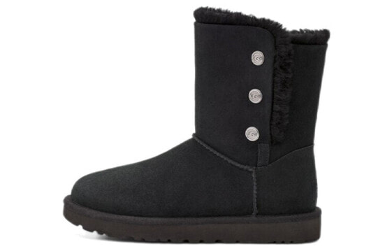 Угги UGG Bailey Snaps Женские Black