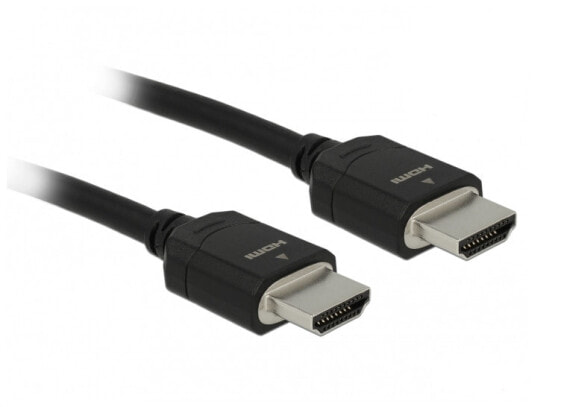 Delock 85295 - 3 m - HDMI Type A (Standard) - HDMI Type A (Standard) - 3D - 48 Gbit/s - Black