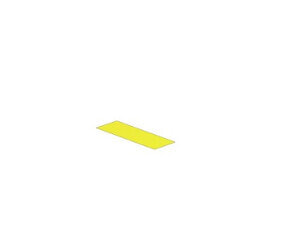 Weidmüller LM MT300 17/6 GE - Yellow - Self-adhesive printer label - Polyester - Laser - -40 - 150 °C - 1.7 cm