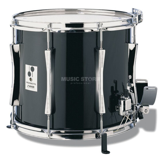 Sonor Marching Snare MP1412CB, 14"x12", Professional, black