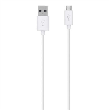 Belkin F2CU012BT2M-WHT - 2 m - USB A - Micro-USB B - USB 2.0 - Male/Male - White