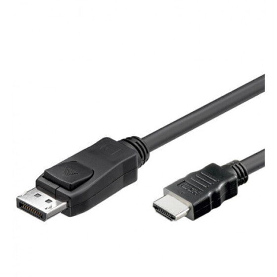 Techly ICOC-DSP-H-020, 2 m, DisplayPort, HDMI Type A (Standard), Male, Male, Straight