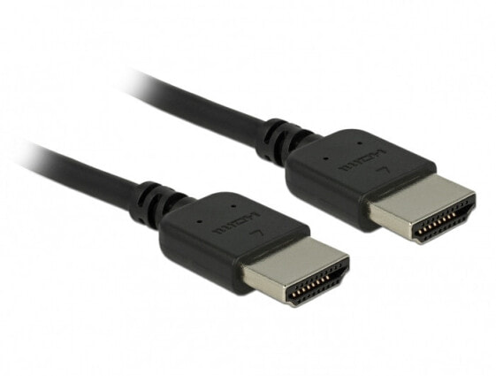 Delock 85216 - 1.5 m - HDMI Type A (Standard) - HDMI Type A (Standard) - 3D - 18 Gbit/s - Black