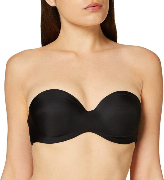 Chantelle 286511 Women's Invisible Smooth Strapless Bra, Black, Size 38B