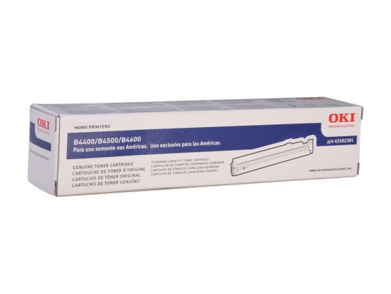 Oki Data 43502301 Toner Cartridge - Black