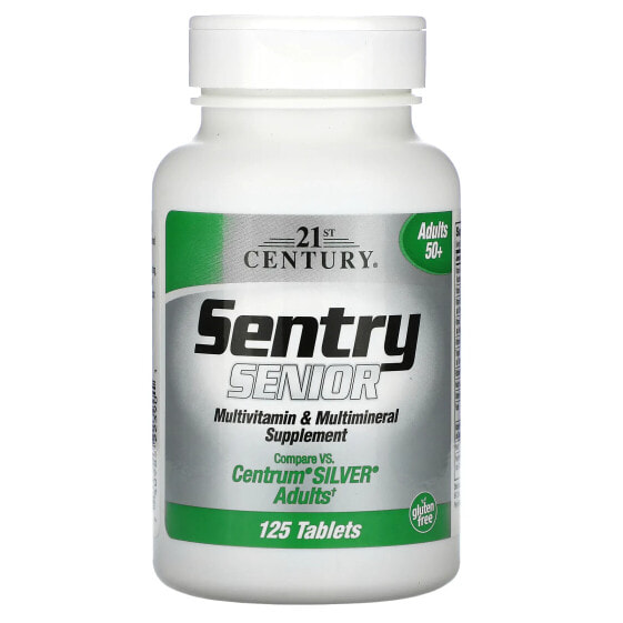 Витаминно-минеральный комплекс 21st Century Sentry Senior для взрослых 50+, 265 таблеток
