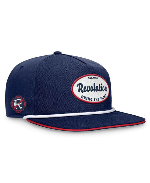 Branded Men's Navy New England Revolution Iron Golf Snapback Hat