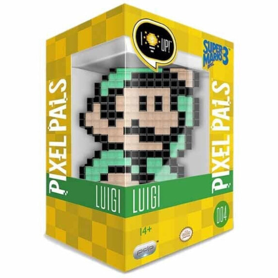 PDP Pixel Pals Super Mario Bros Luigi figure