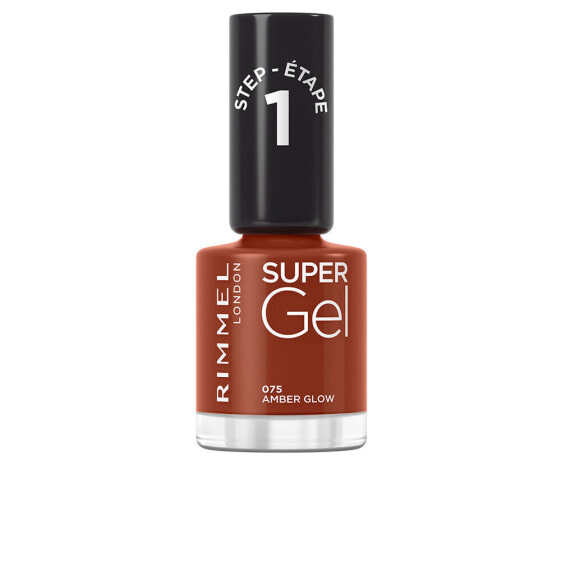 SUPER GEL nail polish #075-amber glow 12 ml