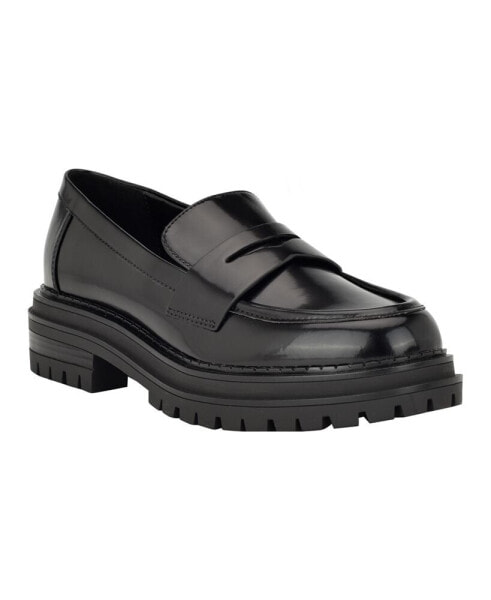 Стильные женские лоферы Calvin Klein Grant Slip-On Lug Sole