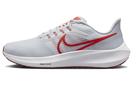 Кроссовки Nike Air Zoom Pegasus 39 Для бега Низкие Серо-красные