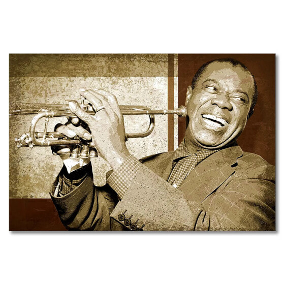 Leinwandbild Louis Armstrong