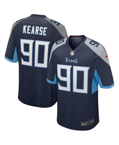 Men's Jevon Kearse Navy Tennessee Titans Game Retired Player Jersey