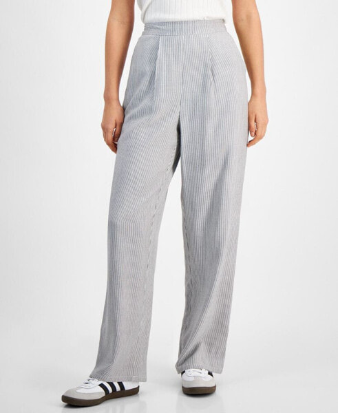 Women's Pull-On Pin-Striped Pants