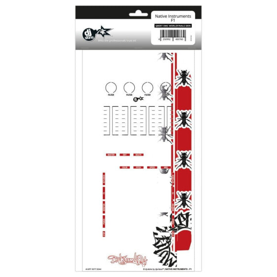 dj-skins Native Instruments F1 Skin Qbert DMC Worldfinals