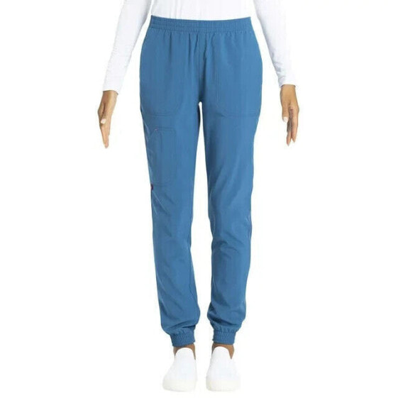 Scrubstar Jogger Pants Women's Medium Blue Pull-On Elastic Waist 4-way Stretch