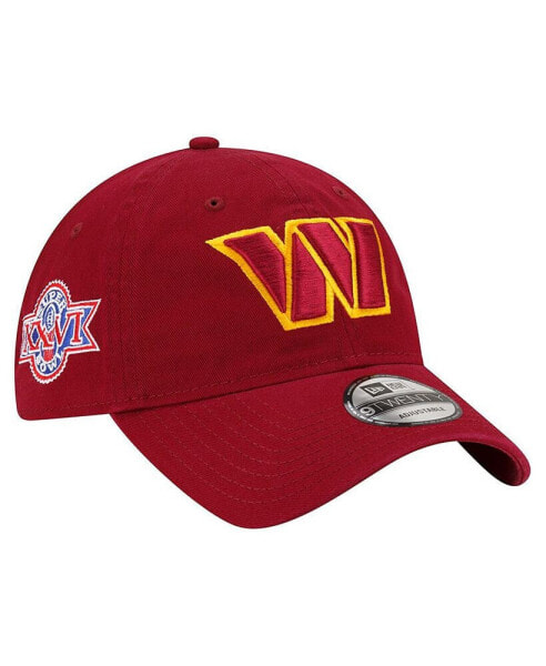 Головной убор мужской New Era Washington Commanders Distinct 9TWENTY - бордовый