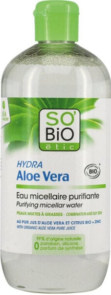 Mizellen-Reinigungswasser mit Aloe Vera