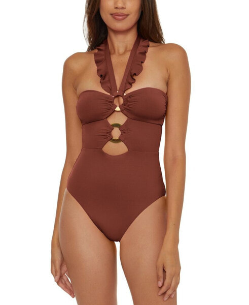 Women's Buckle-Up One-Piece Swimsuit