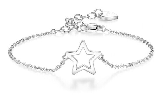 Steel bracelet with star Click SCK18