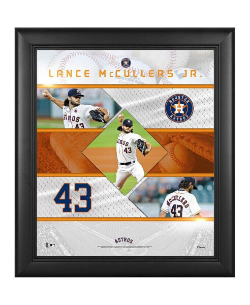 Lance McCullers Jr. Houston Astros Framed 15" x 17" Stitched Stars Collage