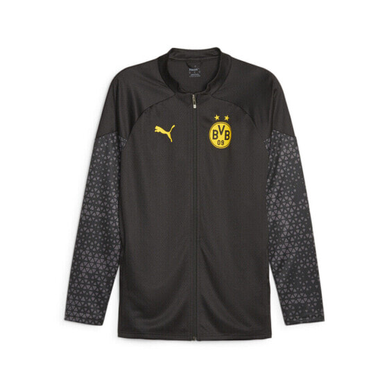 Верхняя одежда Puma Куртка с молнией Bvb Training Full Zip черная для мужчин