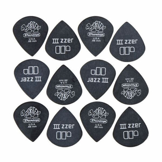 Dunlop Tortex Black Jazz 88