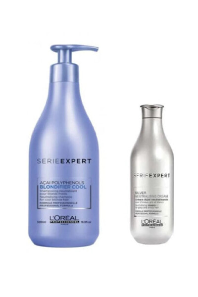 Loreal Serie Expert Silver Krem 100 ml+Blondifier Şampuan 500 ml 558956116504