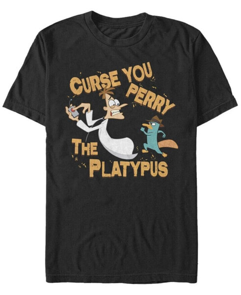 Men's Phineas and Ferb Curse You Short Sleeve T-shirt