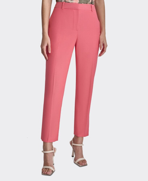 Petite Essex Mid Rise Straight Leg Pants