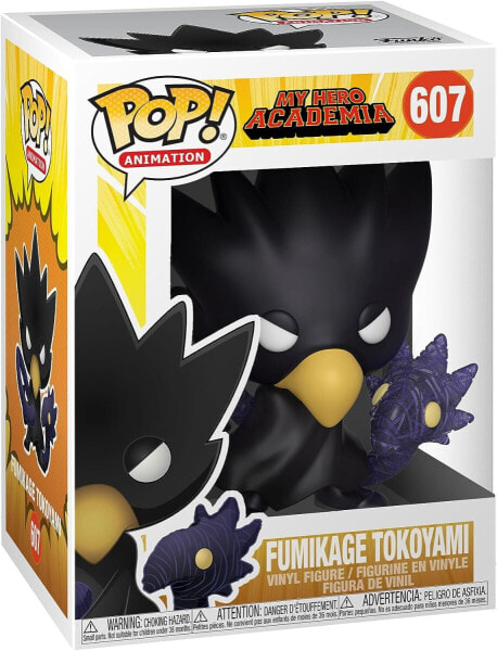 Funko Pop! Vinyl: Animation: My Hero Academia (MHA) - Fumikage Tokoyami and Dark Shadow - Vinyl Collectible Figure - Gift Idea - Official Merchandise - Toy for Children and Adults - Anime Fans